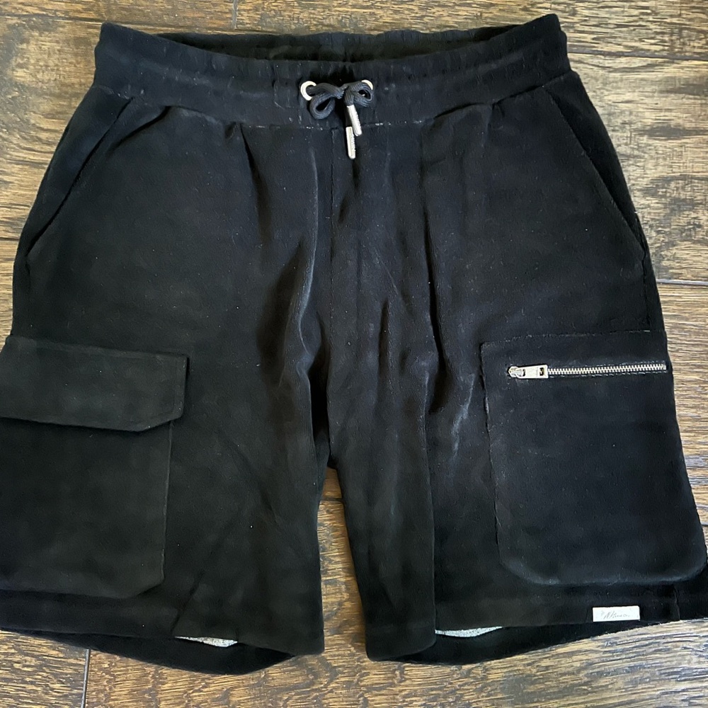 Nimes black men towel cargo shorts